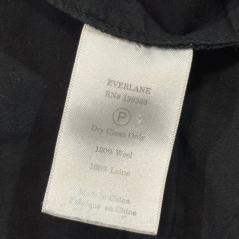 Everlane Wool Slouchy Ankle Pants Women's Size 2 - Picture 9 of 10